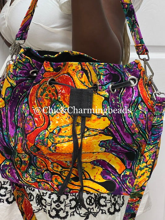 Belle Drawstring Handbag