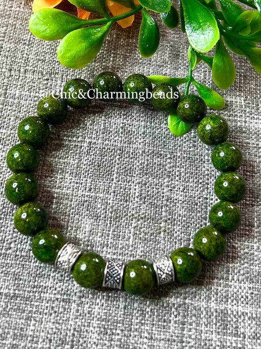 Dark Green Bracelet