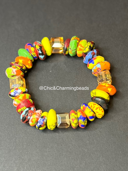 Colorful Ghanaian Bracelet