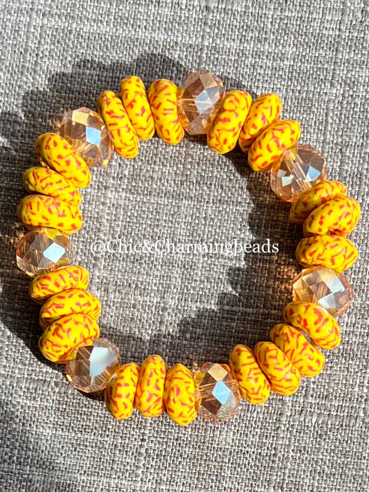 Ghanaian Glass Beads Bracelets