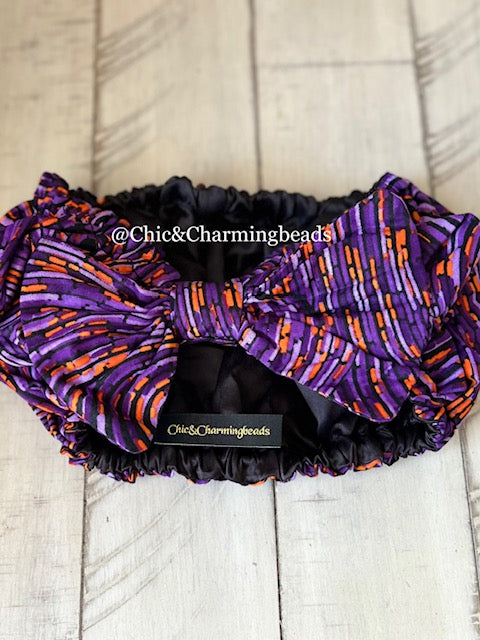 Purple & Orange Adult Headbands