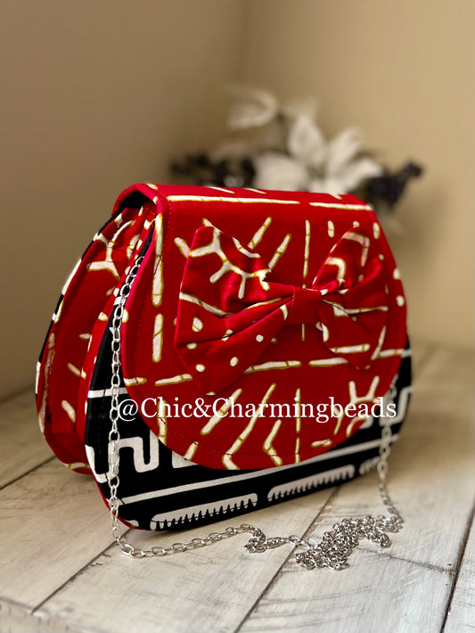 Black & Red Fun Kiddie Bag