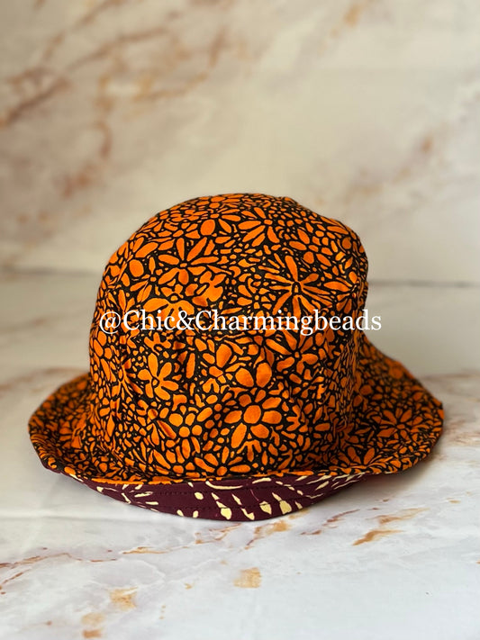 Reversible Small kids Bucket Hats