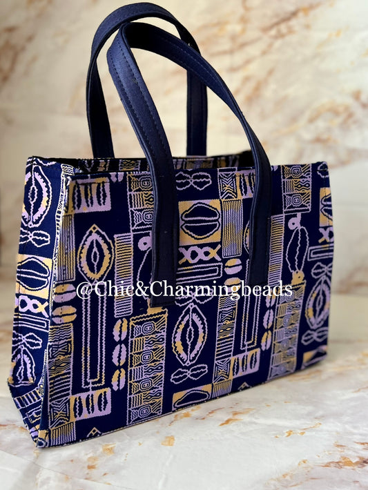 Purple Coco Tote Bag