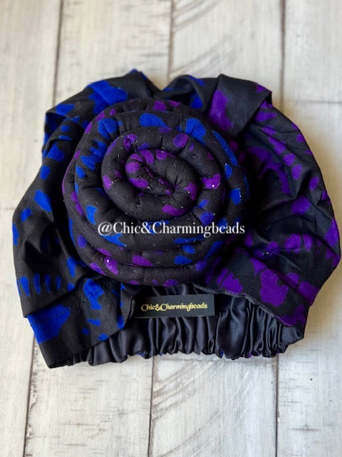 Blue & Purple Turban