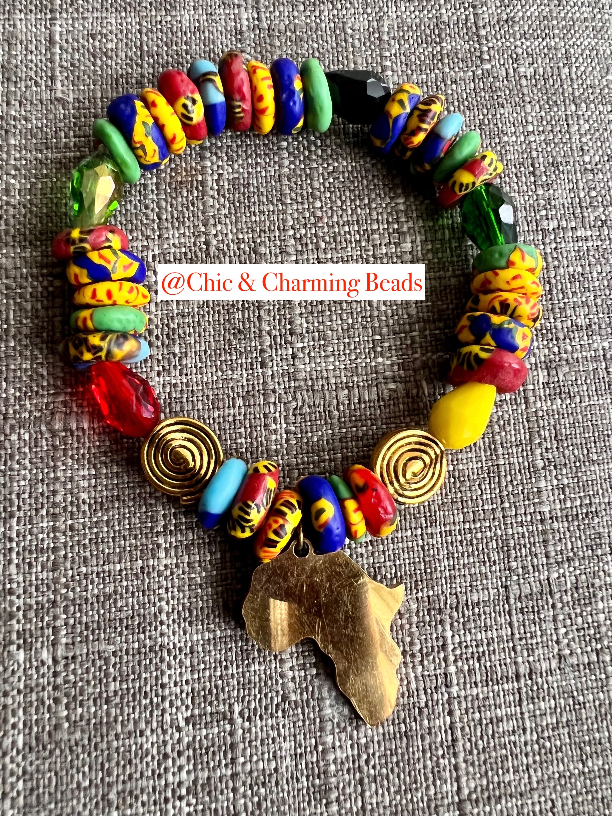 Ghana Glass Beads – Chic & Charming Beads